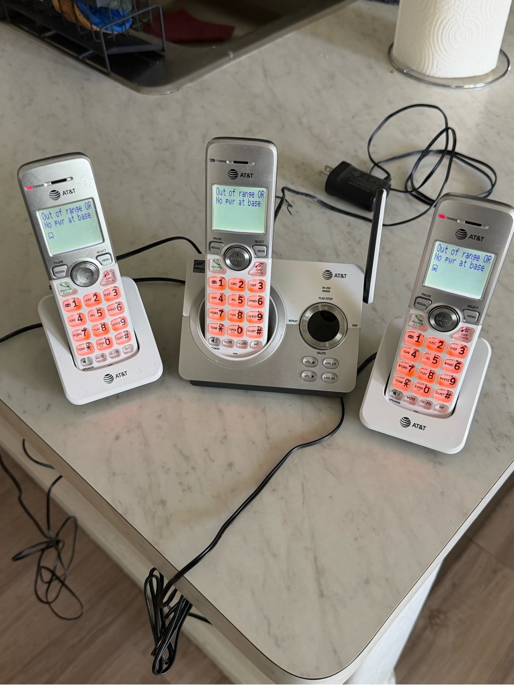 AT&T DL7310 Cordless Phone Digital Answering System w/ Bluetooth